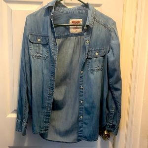 Blue jean shirt